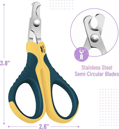 Mr. Pen- Cat Nail Clipper, Stainless Steel, Professional Sharp Cat Claw Trimmer for Small and Medium Cats, Pet Nail Clipper with Sturdy Non Slip Handle