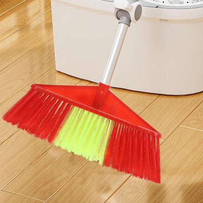 Luxshiny Pet Hair Removal Broom with Soft Bristles Durable Plastic Sweeper for Cleaning of Carpets Upholstery and Outdoor Surfaces Compact Storage Design for Home and Office Use