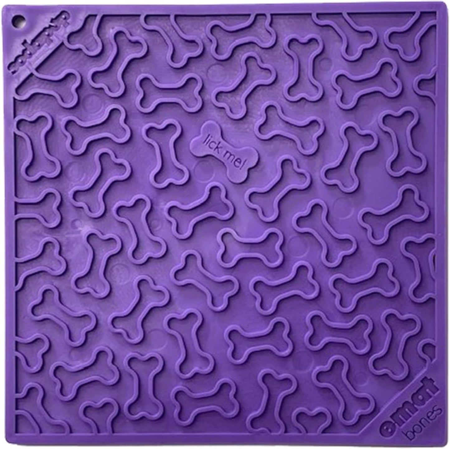 SodaPup Flower Power eMat – Durable Lick Mat Feeder Made in USA from Non-Toxic, Pet-Safe, Food Safe Rubber for Mental Stimulation, Avoiding Overfeeding, Fresh Breath, Digestive Health, & More