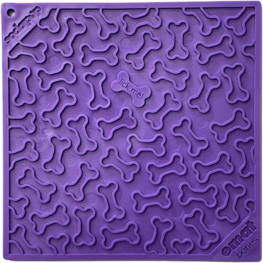 SodaPup Flower Power eMat – Durable Lick Mat Feeder Made in USA from Non-Toxic, Pet-Safe, Food Safe Rubber for Mental Stimulation, Avoiding Overfeeding, Fresh Breath, Digestive Health, & More