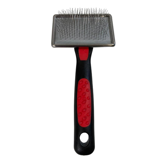 Ryan's Pet Supplies Paw Brothers Flat Slicker Brush for Dogs, Dog Brush for Long Haired Dogs, Professional Grade, Coated Tips, Gentle on Skin, Maximum Coverage, Extra Large