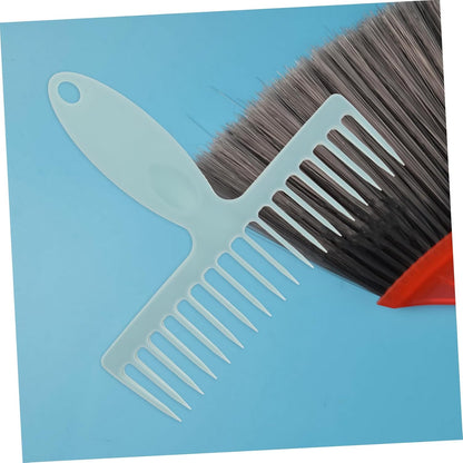 Healeved 2pcs Dog Hair Brush Remover Broom Hair Cleaner Comb Portable Cleaning Device for Home