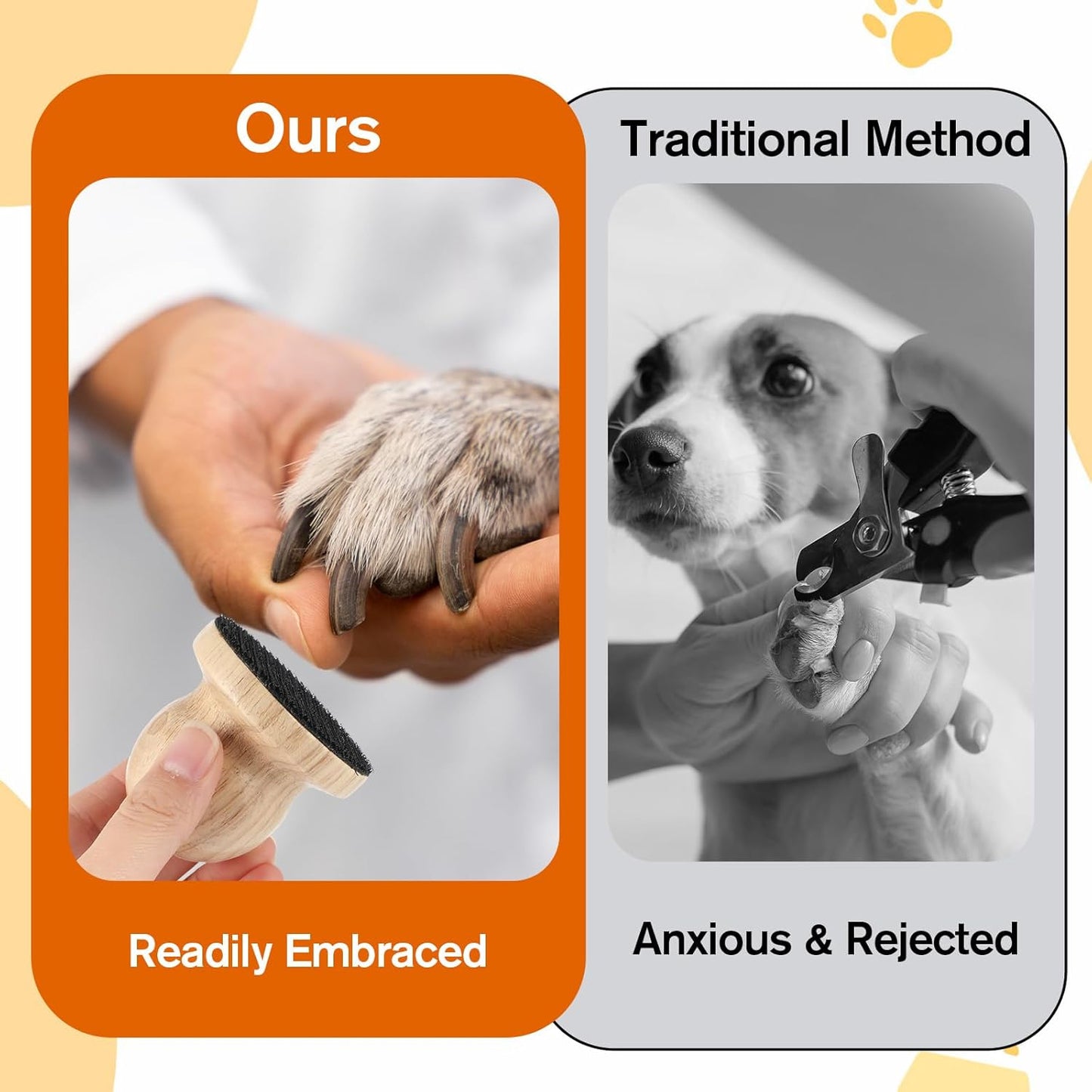 Dog Nail File with Replaceable Filing Disc Dog Nail File Scratch Board Replaceable Sandpaper Stress Free Nails Filing Dogs Trainning Accessories for Smooth and Healthy Nails