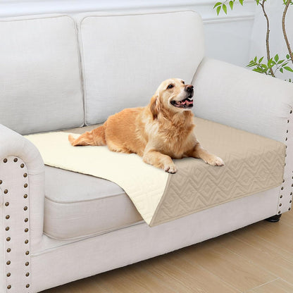 hyha Waterproof Dog Blanket, Soft Pet Bed Blankets, Waterproof Sofa Couch Cover for Dogs Washable, Reversible Pet Couch Covers for Sofa Furniture (30x70 Inch, Grey/Dark Grey)
