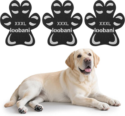 Paw Pads for Dogs Traction - 48Pieces Anti-Slip Sticky Dog Paw Protector Pads for Senior Dogs, Non Slip Adhesive Dog Paw Pads for Slippery Hardwood Floors to Prevent Slipping While Walking Running