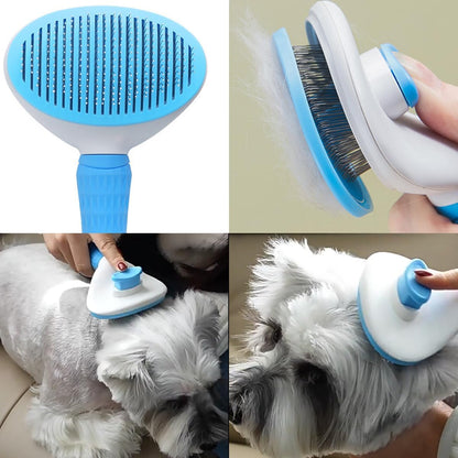 8PCS Dog Bath Supplies Set，Dog Washing Gloves，Shampoo Brush, Shedding Slicker Brush，Complete Pet Grooming Kit for Dog&Cat and Small Animal Grooming(8PCS-Bath-Pink)