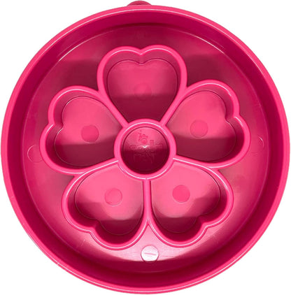 SodaPup Honeycomb Enrichment Bowl – Durable Slow Feeder Bowl Made in USA from Non-Toxic, Pet-Safe, Food Safe Material for Mental Stimulation, Slowing Down Eating, Healthy Digestion, & More