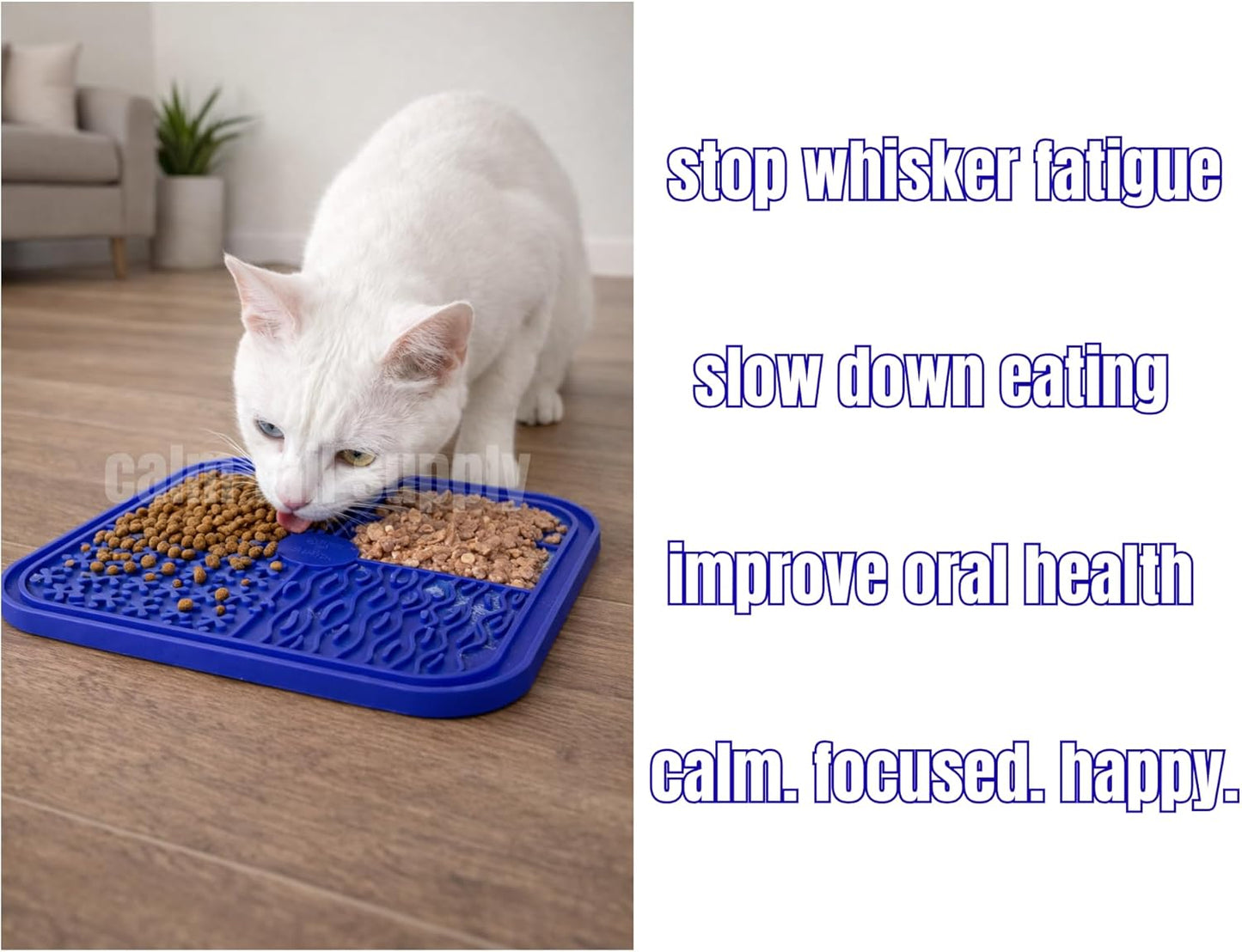 BPA-Free Silicone Dog Lick Mat with Spatula – Slow Feeder Enrichment Mat for Dogs & Cats – Strong Suction, Grooming Distraction, Freezer & Dishwasher Safe