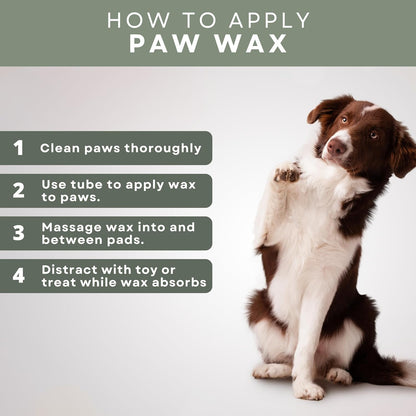 Rhino Wax - Dog Paw Protector for Hot Pavement - Use Street Wax Before Taking Dogs on Asphalt - Balm Protects from Warm Surfaces Rocks Road Debris - Great for Dogs who Hate Dog Shoes for Hot Pavement