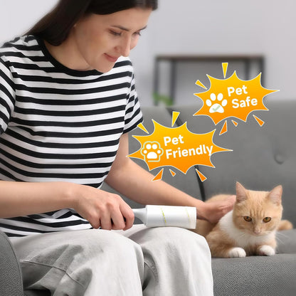 Lint Roller, 800-Sheet Extra Sticky Rollers for Pet Hair, 4 Handles, Value Pack for Dogs, Cats, Clothes, Carpet, Furniture
