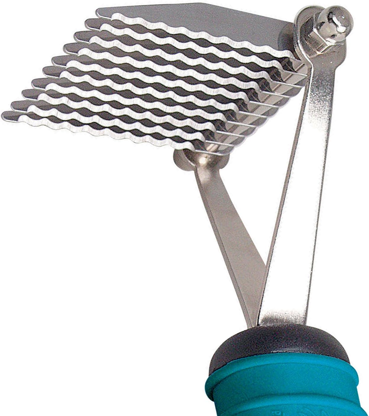 Master Grooming Tools Ergonomic Dematting Tools — Molded Tools for Grooming Dogs - 9-Blade Comb, 6⅞", Silver