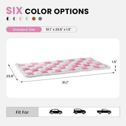 HiPetpy Backseat Dog Bed Mat for Car, Non-Slip Dog Bed for Car Back Seat, Soft & Cozy Dogs Blanket, Washable Travel Pet Mat Seat Protector for Cars, SUVs, Trucks