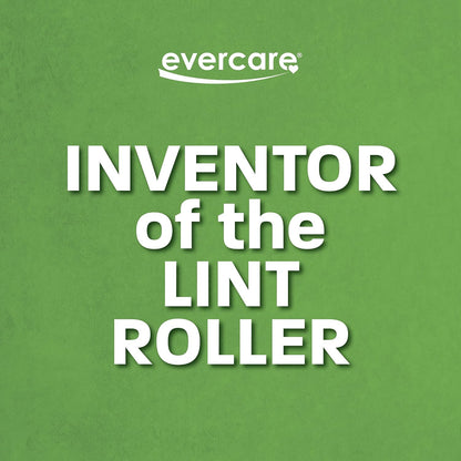 Evercare Pet Lint Roller Refill, Manual Operation, 60 Sheets per Roll, 6 Count Refill Pack for Pet Hair Removal, Green