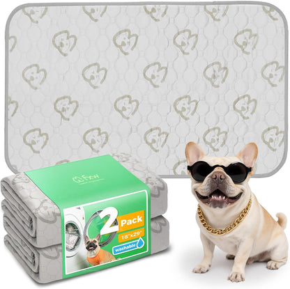 FXW Washable Pee Pads for Dogs, Puppy Pads with Super Absorbent, Specifically Designed for FXW Rollick/Homeplus 24inch 6 Panels Dog Playpen, 39" x 63" Rectangle, Khaki, 1 Pack