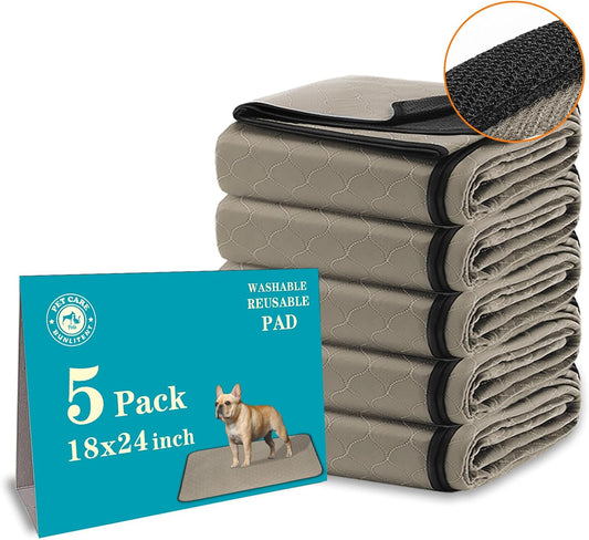 Bunlitent Washable Pee Pads for Dogs 72x72, 2 Pack, Extra Large Reusable Puppy Pads, Dog Training Pads with Quick Dry, Large Anti-Slip Dog Pee Pads, Whelping Pads, Potty Pad