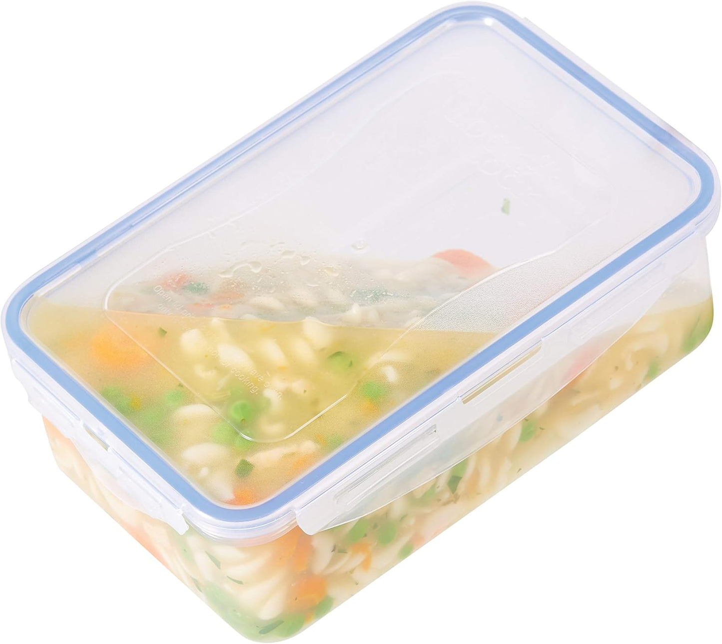 Lock & Lock Bulk Storage Bins Food Storage Container with Wheels (50.72-Cup)