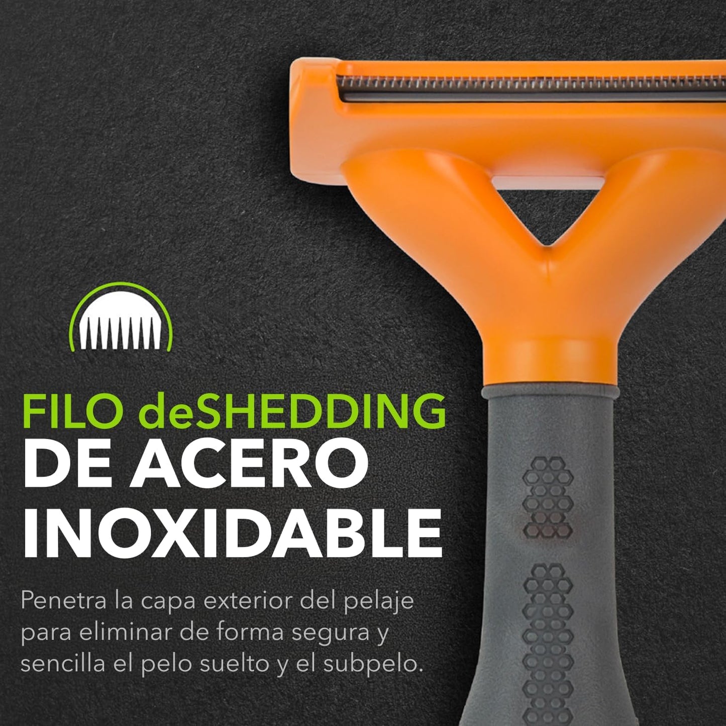 FURminator Large Dog Undercoat deShedding Tool for Short Hair, Reduces Loose Hair From Shedding