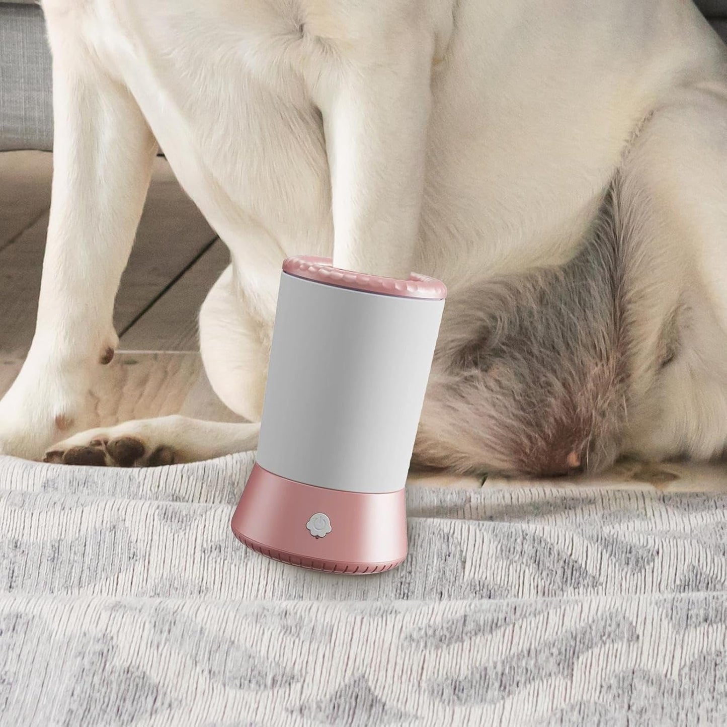 Electric Dog Paw Washer - Portable Pet Foot Cleaner Cup, Easy-to-Use Dog Paw Cleaning Machine | Comfortable Foot Washing Cup, Dog Foot Washing Cup for Dogs & Cats, Pet Paw Washer for Hygiene