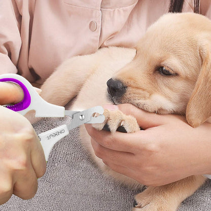 Pet Nail Clippers, Update Version Cat & Kitten Claw Nail Clippers for Trimming, Professional Pet Nail Clippers Best for a Cat, Puppy,Rabbit, Kitten & Small Dog,Sharp & Safe (Pink)