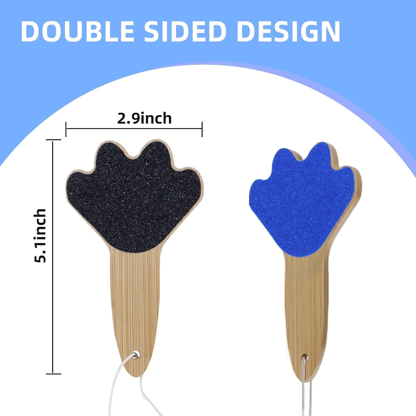 Dog Scratch Board Large Scratching Pad Multi-Functional Trimming Tool Alternative to Dog Nail Clippers and Pet Grinders Pet Nails Care for Dogs&Cats,Interactive Grooming Tool