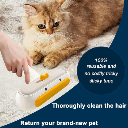 Pet in Addition to Dog Hair cat Hair Cleaner Staining Hair Removal Scraping Brush Cat and Dog Hair Sucking and Sticky Hair Remover Clothes Bed Sofa Cleaning Supplies - Little Yellow Duck Style