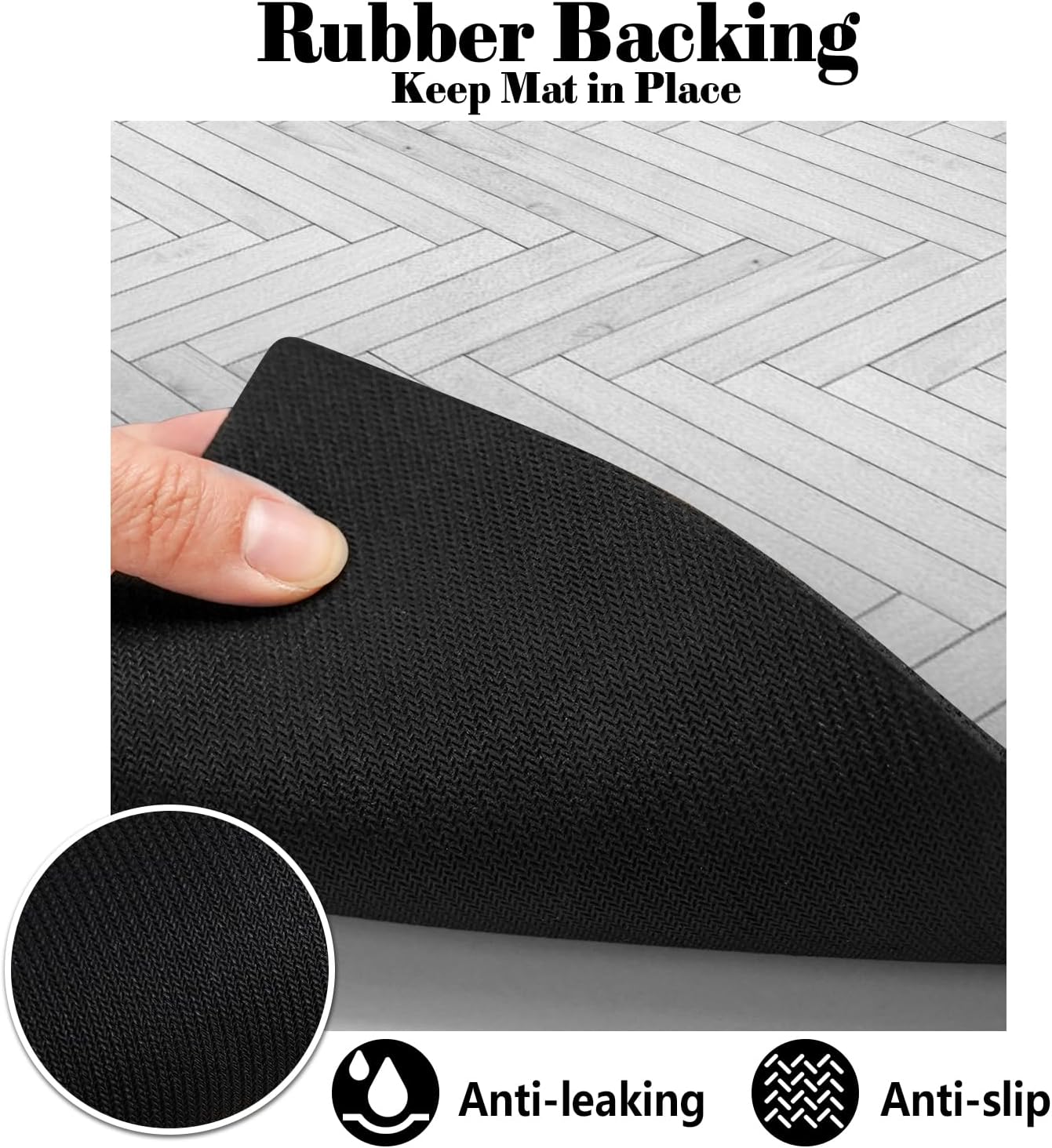 Dog Food Mats for Floors Absorbent, Pet Cat Food Mat - Quick Dry Dog Bowl Mats for Food and Water, Eco-Friendly Pet Supplies