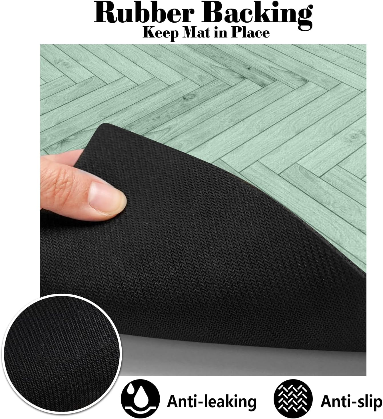Dog Food Mats for Floors Absorbent, Pet Cat Food Mat - Quick Dry Dog Bowl Mats for Food and Water, Eco-Friendly Pet Supplies