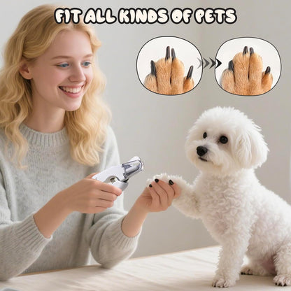 2-in-1 Dog Nail Trimmers & Dog Nail Grinder, Dog Nail Clippers with 2 LED Lights & Safety Guard, USB Rechargeable, Multiple Grinding Methods for Small, Medium, and Large Dogs & Cats (Green)