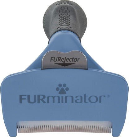 FURminator Large Dog Undercoat deShedding Tool for Short Hair, Reduces Loose Hair From Shedding