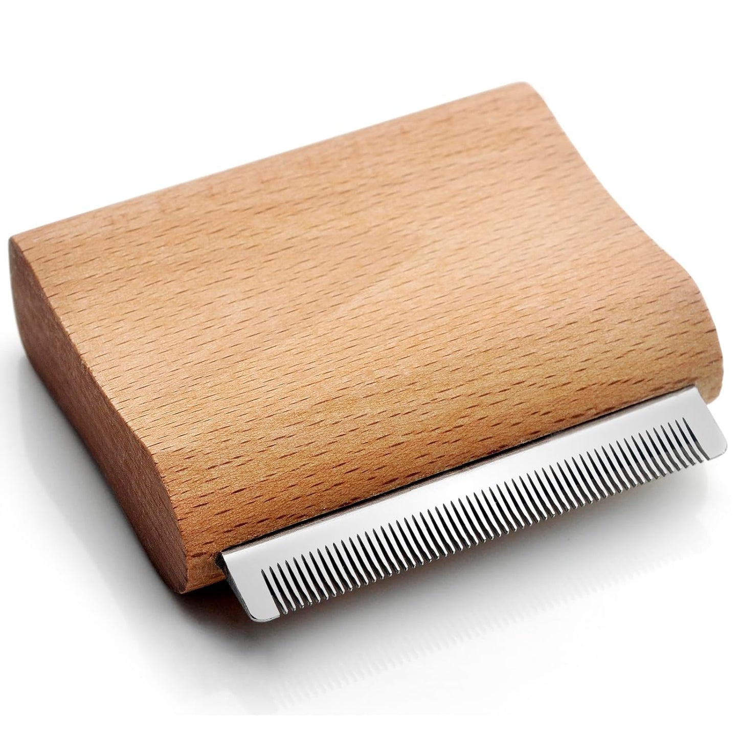 Dog Brush for Shedding | Pet Hair Removal Tool, Cat Grooming Supplies, Deshedding Dog Brush | Combs for cleaning & grooming short and long hair (4.3 Inch (M))