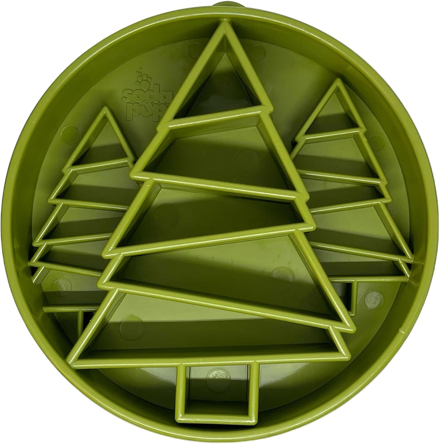 SodaPup Honeycomb Enrichment Bowl – Durable Slow Feeder Bowl Made in USA from Non-Toxic, Pet-Safe, Food Safe Material for Mental Stimulation, Slowing Down Eating, Healthy Digestion, & More