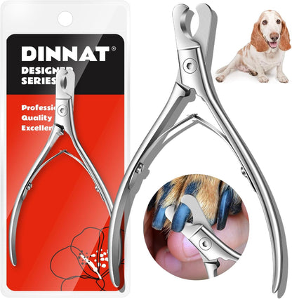 Pet Nail Clippers for Dogs & Cats – Sharp, Durable Blades with Beginner-Friendly, Hygienic Design for Small Pets Paw Care, Large Dog Nail Trimmer,Ergonomic Grooming Tool for Safe Pet Grooming