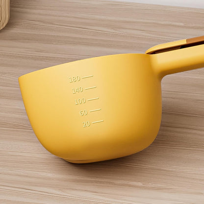 Pet Food Scoop - Pet Food Feeding Scoop - Dog Food Scoop - Rice Measuring Spoon With Bag Clip - Multifunctional Measuring Food Scoop For Pets Puppy Dogs Cats