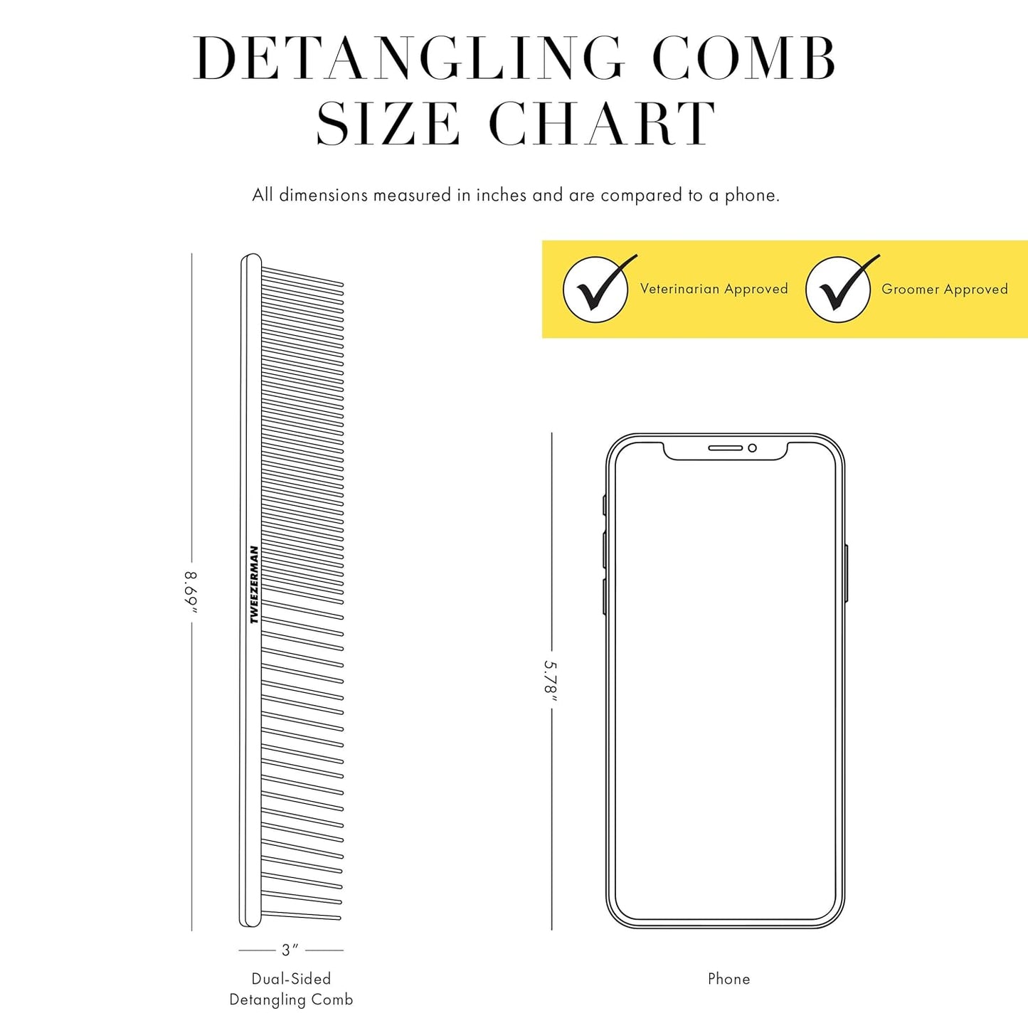 Tweezerman Dual-Sided Detangling Comb