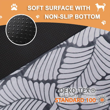 Qeils Reusable Puppy Pads, 2 Pack Washable Pee Pads for Dogs, Waterproof Non Slip Wee Wee pad, Absorbent and Leakproof Training Mats for Potty, Crate, Playpen, Bed, Sofa, 18"x 24"