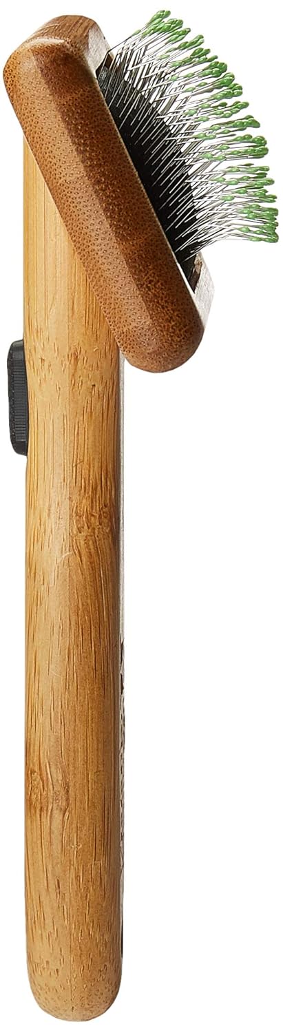 Bamboo Groom Soft Slicker Brush Medium