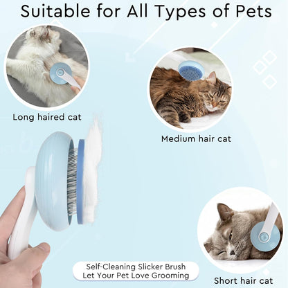 Cat Grooming Glove Brush,Pet Hair Remover Tool,Reusable Dog Hair Fur Remover for Carpet,Furniture,Couch,Clothes,Eco-Friendly and High efficiency