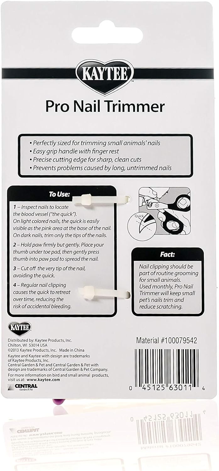 Kaytee Pro-Nail Trimmer Purple