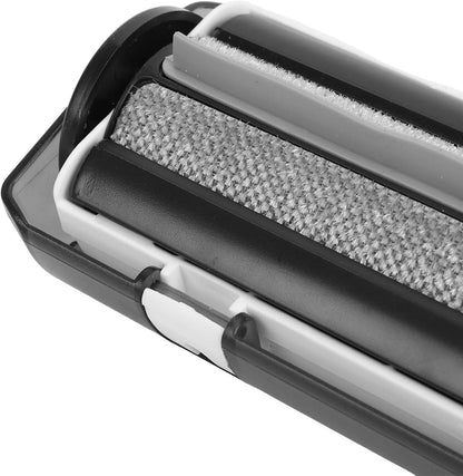 Zunate Pet Hair Remover Roller for Couch and Carpet, Reusable Lint Removal Tool with 17cm Wide Bidirectional Brush Head for Clothing and Furniture, Black Tool (Gray)