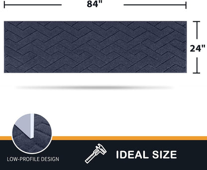 PURRUGS Dirt Trapping Door Mat 20" x 31.5", Non-Slip Machine Washable Entry Rug, Dog Doormat, Indoor Front Door Mat, Super Absorbent Entryway Rug for Muddy Shoes & Paws, Taupe