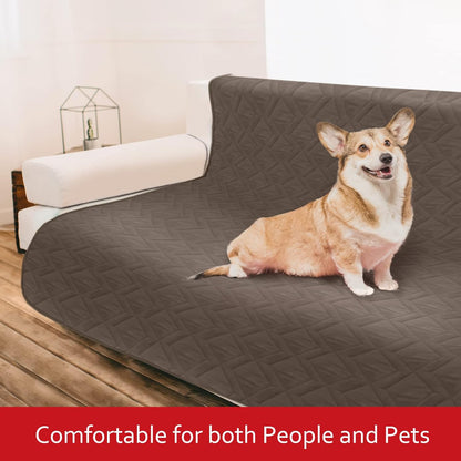 Moonsea Waterproof Couch Cover for Dogs Antislip Washable Blanket Bed Cover Pet Sofa Couch Furniture Protector Cover for Kids Children Dog Cat(30" X 70")