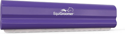 EquiGroomer 8-Inch Deshedding Brush for Horses and Large Shedding Dogs 50 lbs and Up (Golden Retriever, German Shepherd, Husky), Undercoat Grooming Tool, Removes Loose Hair and Fur, Blue