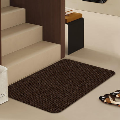 Stair Treads for Wooden Steps Carpet, Non-Slip Stair Runner Indoor Outdoor Stair Tread Mats Covers Pads, 19" x 31"Matching Landing Step Runner for Elders, Kids and Dogs (19" x 31", Black)