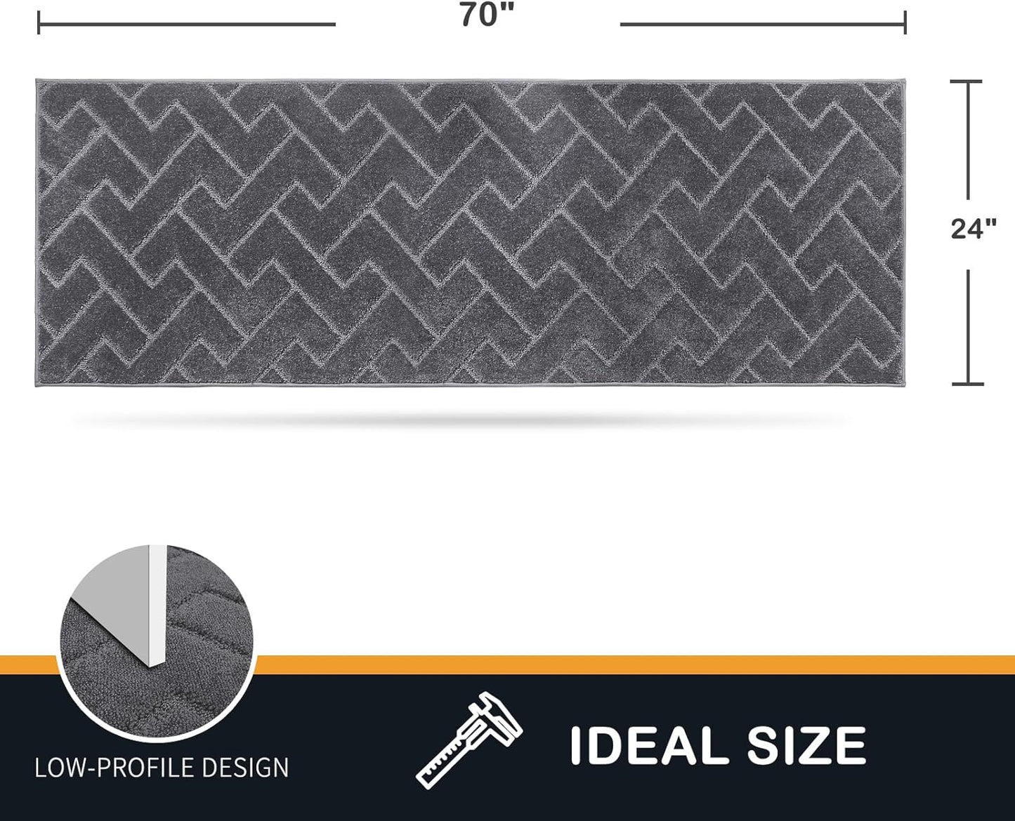 PURRUGS Dirt Trapping Door Mat 20" x 31.5", Non-Slip Machine Washable Entry Rug, Dog Doormat, Indoor Front Door Mat, Super Absorbent Entryway Rug for Muddy Shoes & Paws, Taupe