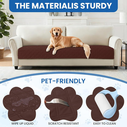Waterproof Dog Blanket, Non-Slip Soft Pet Bed Cover, Couch Cover for Dogs Washable, Protects Sofa, Furniture, Crate, Car, Tear Resistant Leakproof Pet Blanket (30x70 Inch, Dark Grey)