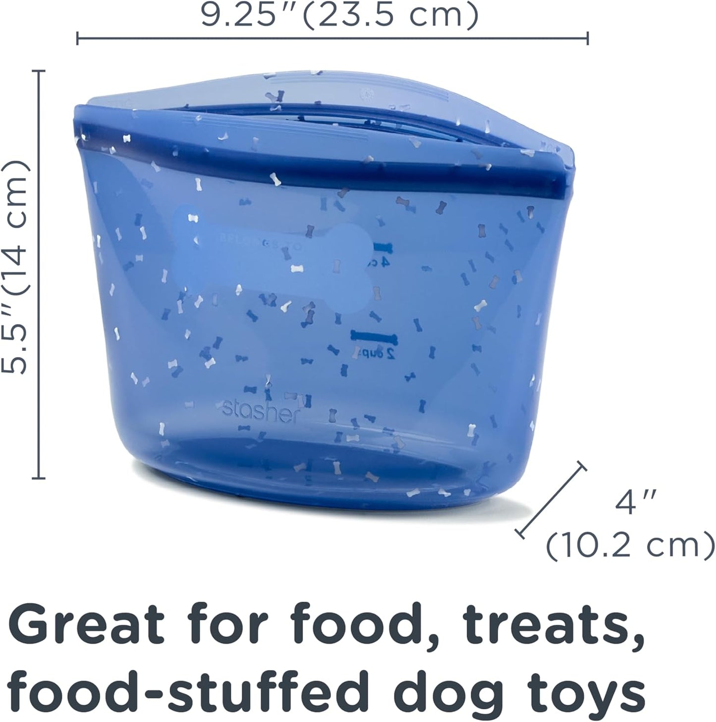 Stasher Pet Reusable Puppy Essentials Dog Food Can Lids, Cat Food Lids for Cans, Airtight Seal, Dog Travel Accessories, Food Grade Silicone Stretch Lids, Freezer & Dishwasher Safe, 3-Pack