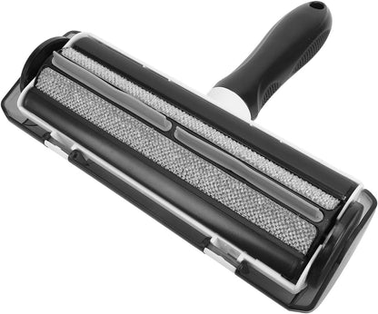 Zunate Pet Hair Remover Roller for Efficient Dog and Cat Hair Removal, Reusable Lint Roller for Couch, Carpet, Clothing and Furniture (Black)