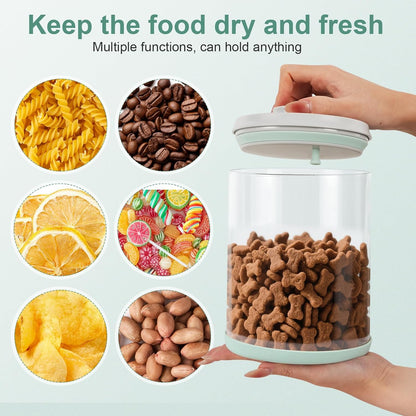 Dog-Cat Food Storage Container 40 lb/38 Qt, Large Stainless Steel Pet Food Bin with Airtight Lid & Scoop Included, Durable 304 Metal Storage for Dogs & Cats
