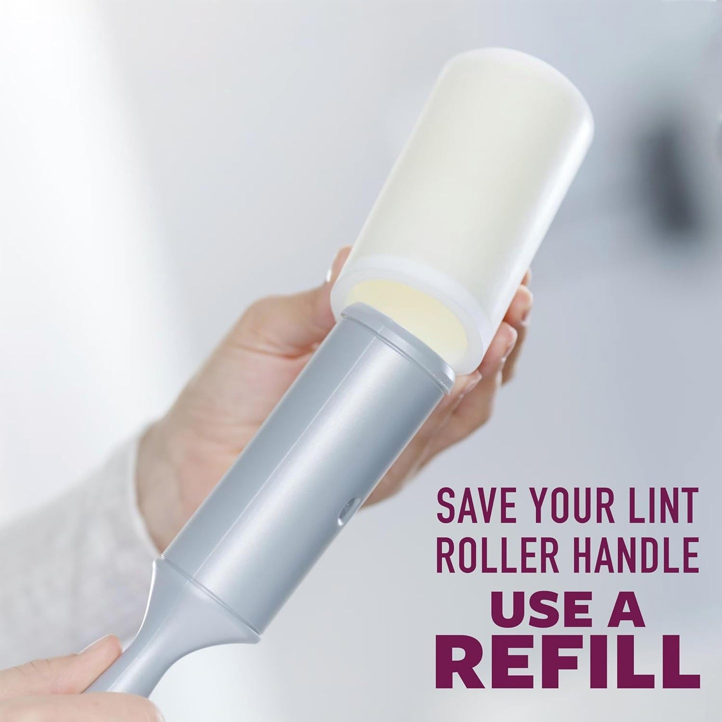 Scotch-Brite Pet Hair Pickup Extra Sticky Lint Roller, Designed for Removing Fur + Fluff on Couches, Clothes, Dog and Cat Beds, & More, 2 Pack, 200 Easy-Tear Adhesive Sheets Total