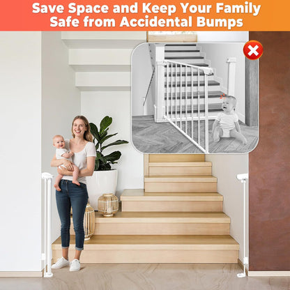 19.7ft Retractable Baby Gates Dog Gate - 236" Extra Wide Expandable Child Safety Gate,37" Tall Toddler Pet Mesh Gate with Reinforced Strips for Doorways,Stairs,Hallways,Outdoor & Indoor Large Openings